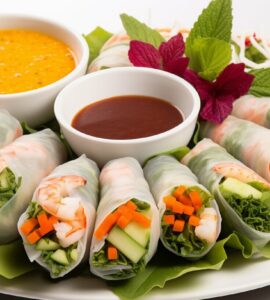 5 recettes healthy de rouleaux de printemps