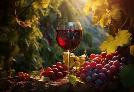 Antioxydants dans le vin rouge