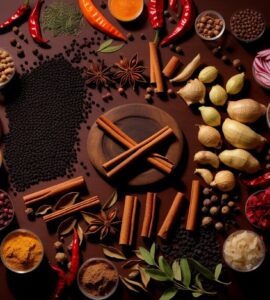 Antioxydants dans les épices
