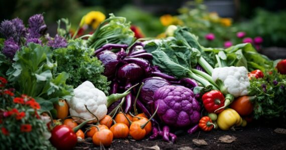 Antioxydants dans les légumes verts