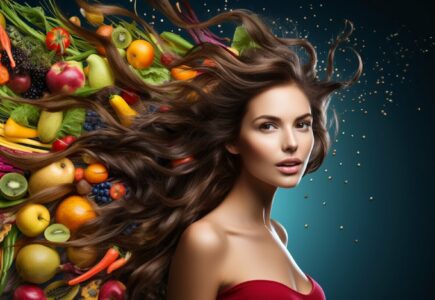 Superaliments pour la santé des cheveux