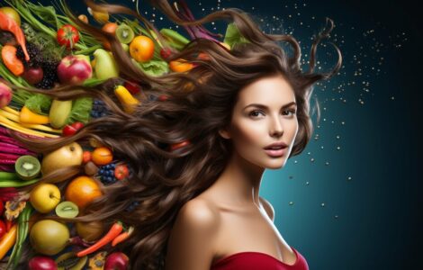 Superaliments pour la santé des cheveux