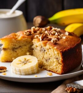 cake a la banane