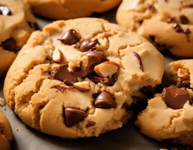 cookies express a la puree de cacahuetes