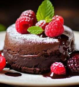 fondant chocolat leger healthy